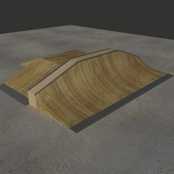 3d model funbox skate - Funbox Ramp & Mini by SuIXo